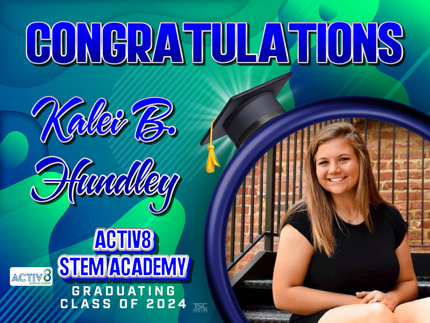 18x24 Activ8 Stem Academy Yard Sign