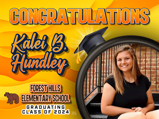 18x24 Forest Hills Elementary School Yard Sign