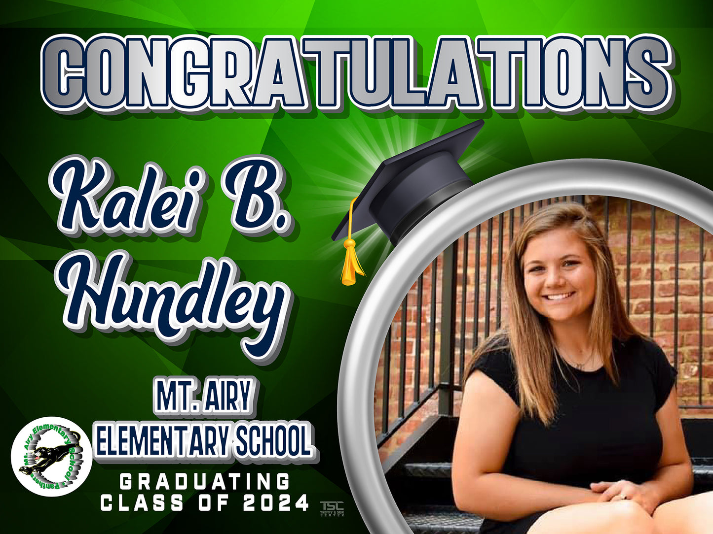 18x24 Mt. Airy Elementary School Yard Sign