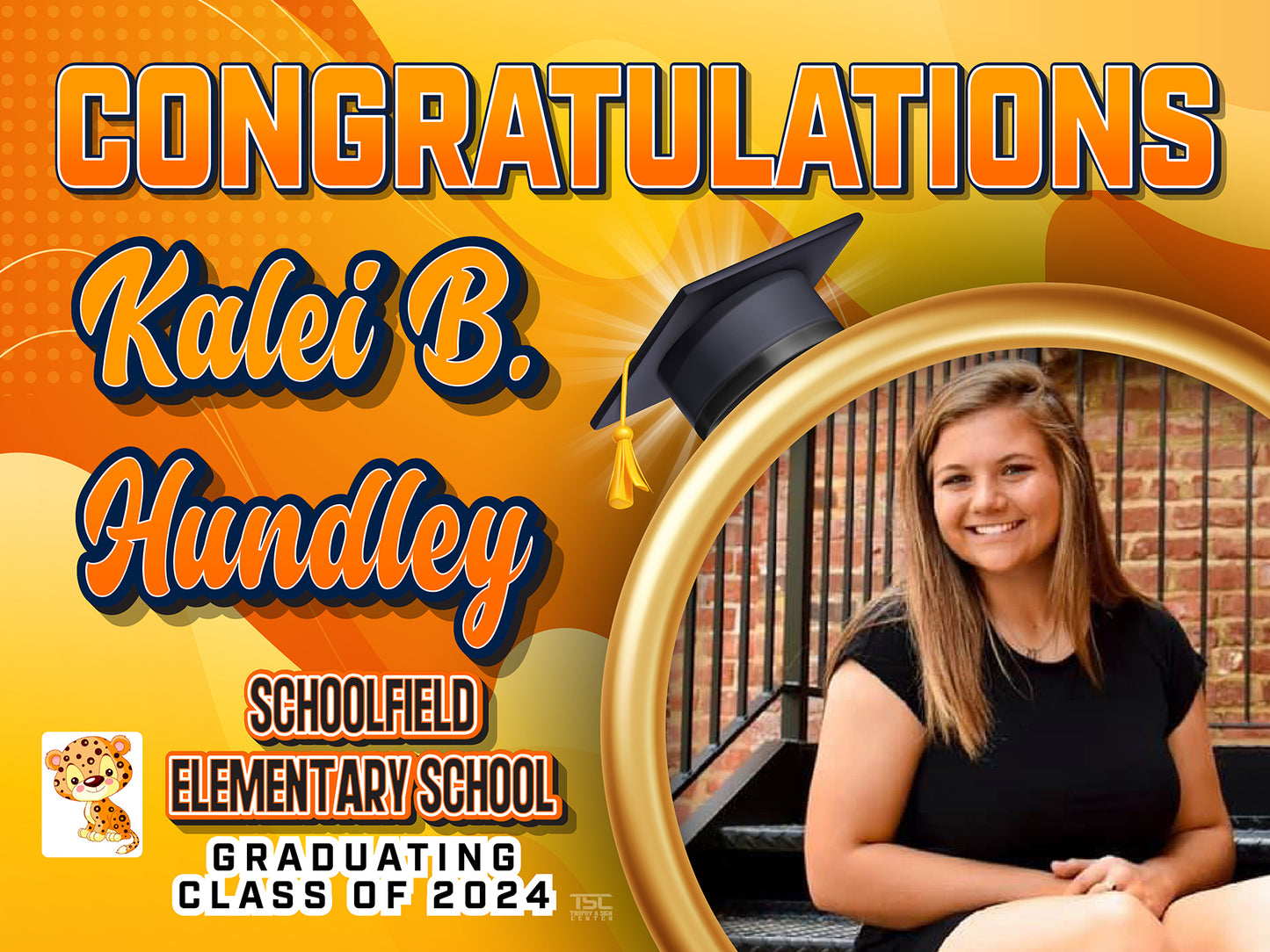 18x24 Schoolfield Elementary Yard Sign