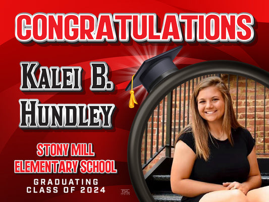 18x24 Stoney Mill Elementary School Yard Sign