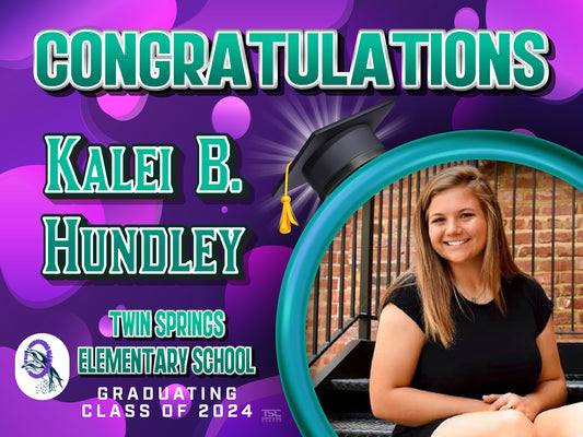 18x24 Twin Springs Elementary School Yard Sign