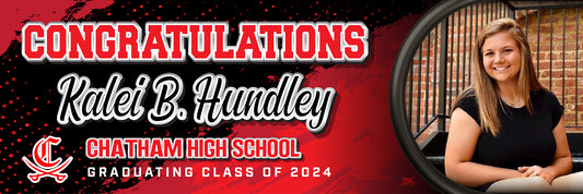 24x72 Banner Chatham High School
