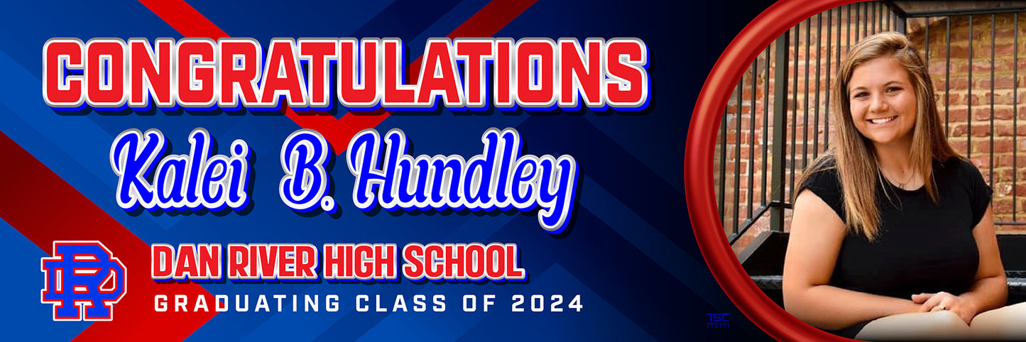 24x72 Banner Dan River High School