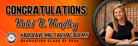 24'' x 72'' Banner Hargrave Military School