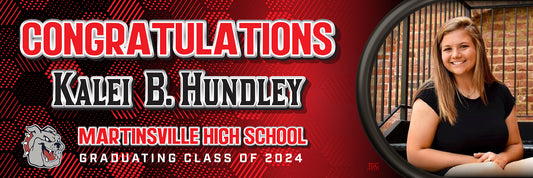 24'' x 72'' Banner Martinsville High School