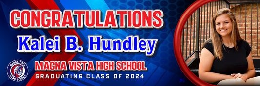 24'' x 72'' Banner Magna Vista High School