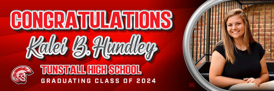 24x72 Banner Tunstall High School