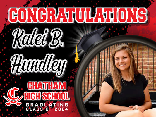 18x24 Senior Yard Signs Chatham High School