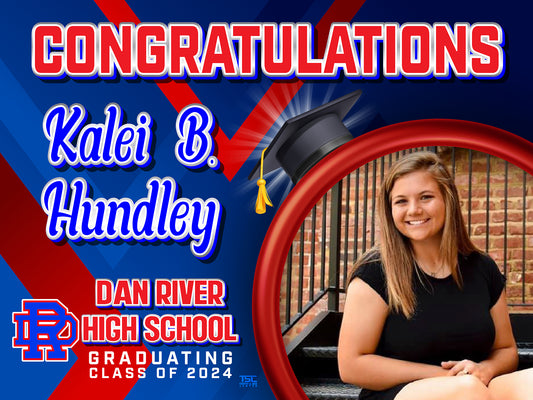 18x24 Senior Yard Signs DRHS Dan River High School