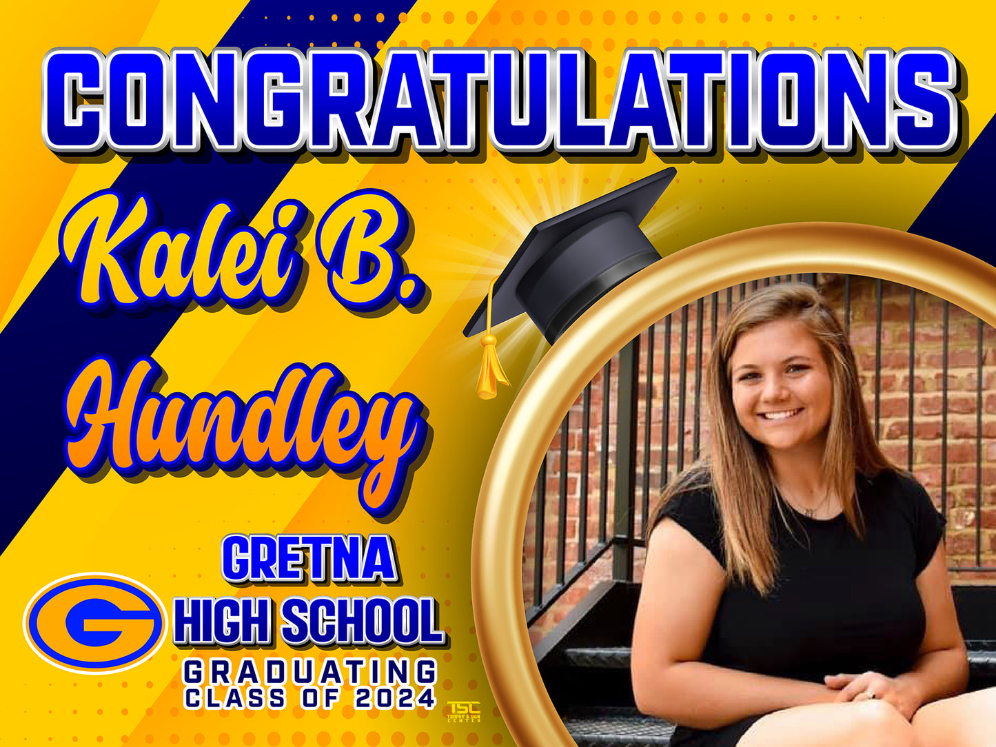 18x24 Senior Yard Signs Gretna High School