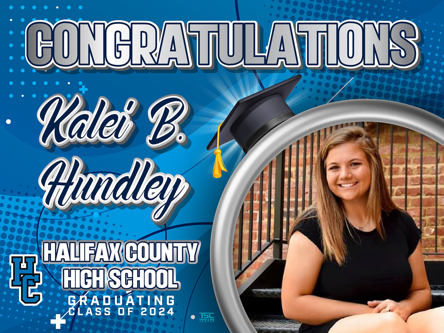 18x24 Senior Yard Signs Halifax County High School