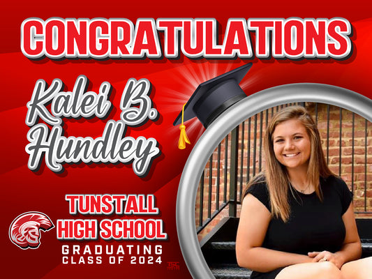 18x24 Senior Yard Signs Tunstall High School